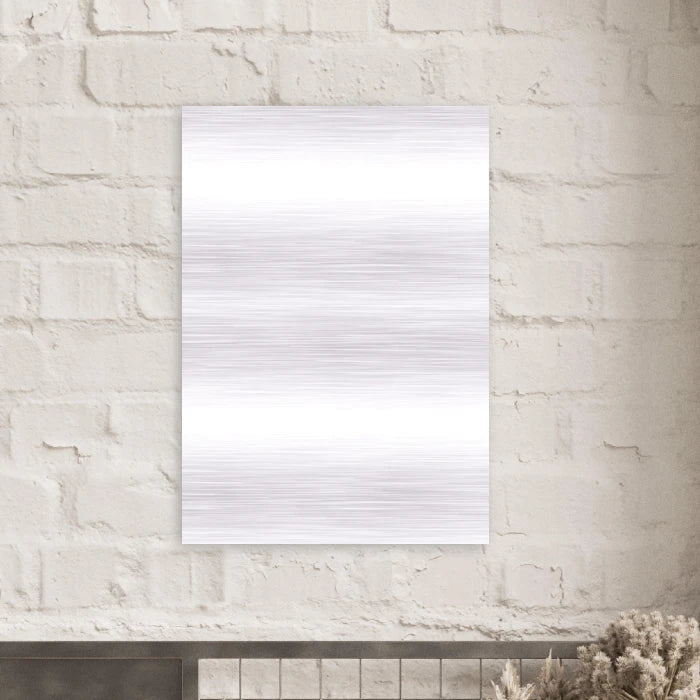 Brushed Aluminum Print -Metallic Print