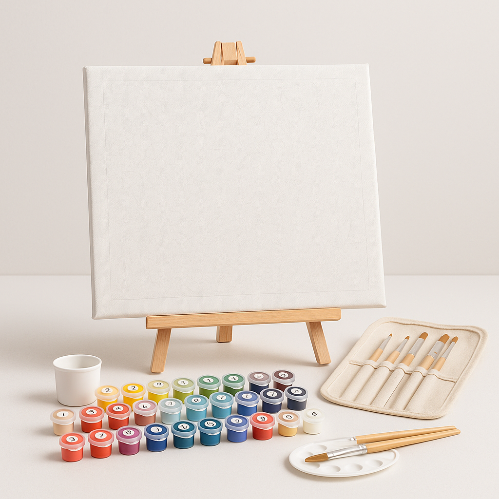 Paint- By- Numbers Canvas