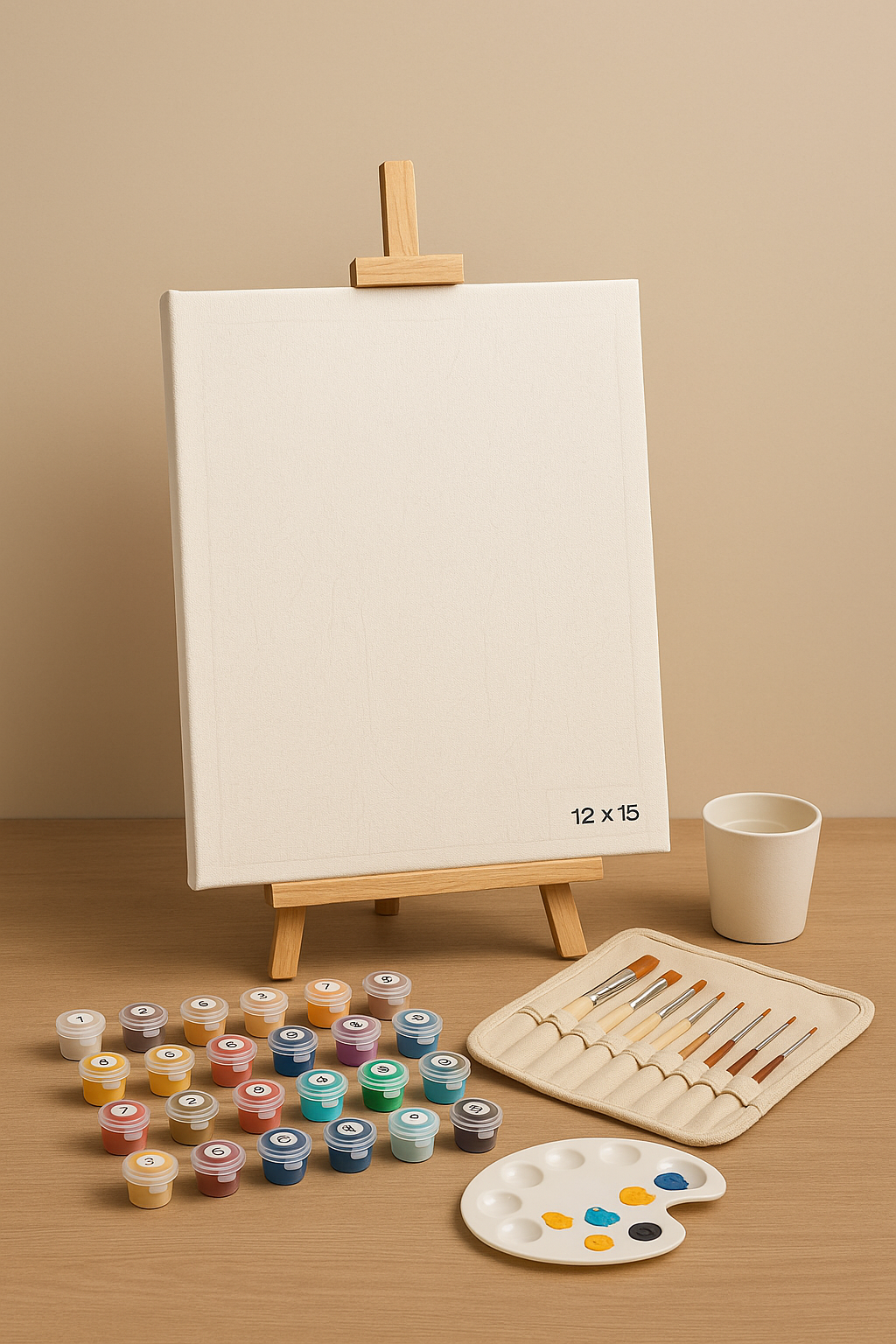 Paint- By- Numbers Canvas