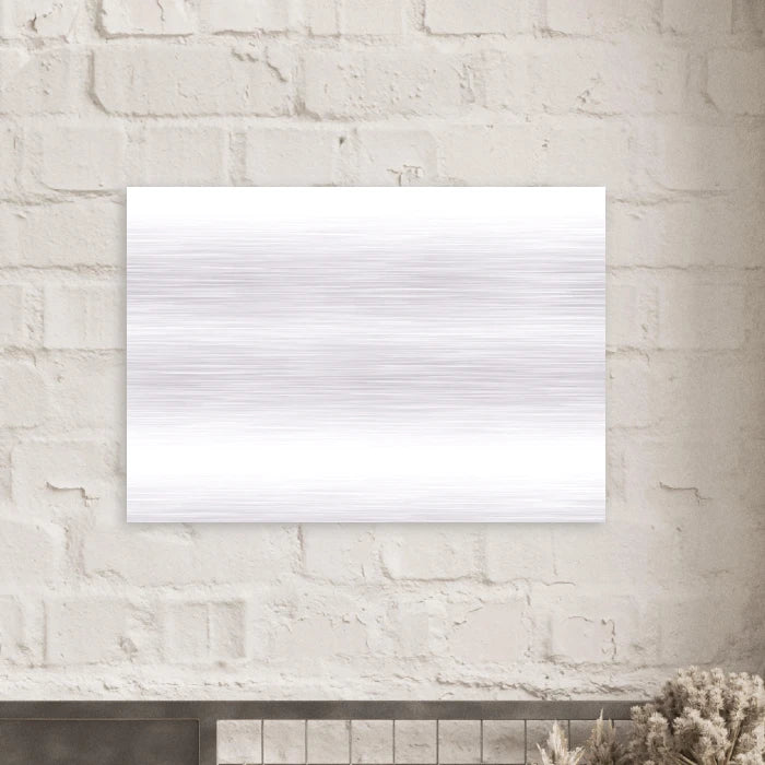 Brushed Aluminum Print Metallic Print